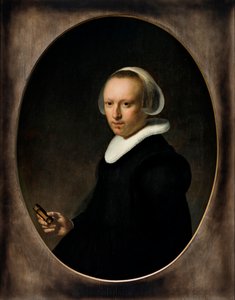 Portrait of a 39-Year-Old Woman by Rembrandt van Rijn